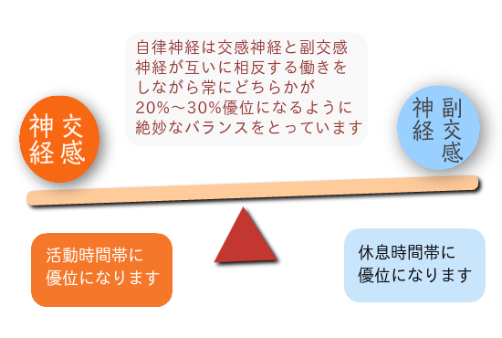 磁気の力で血行の促進と自律神経を整える